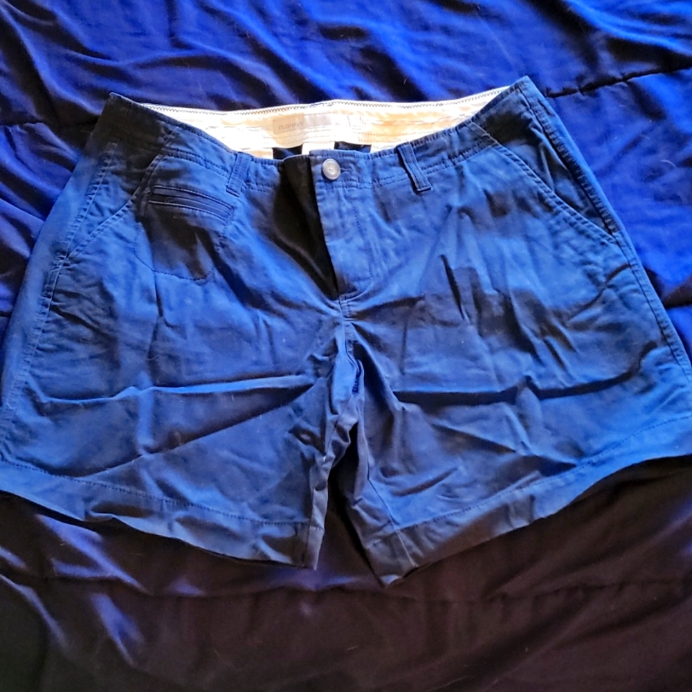Navy blue shorts